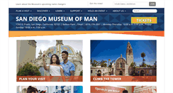 Desktop Screenshot of museumofman.org